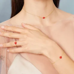 Anello Semino d'Amore Red Love