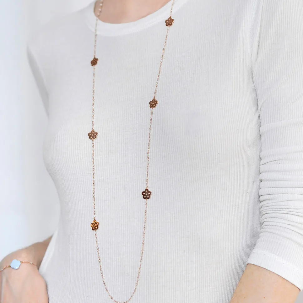 Collana Fiori Silver