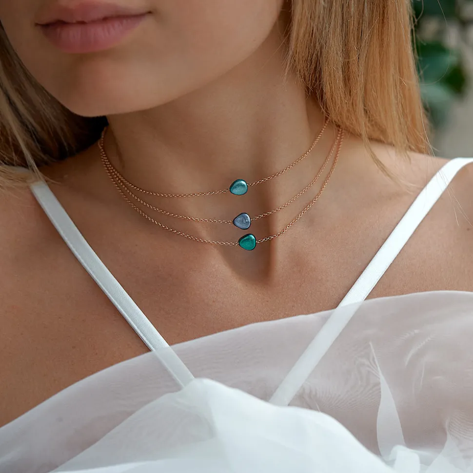 Girocollo Semino d'Amore Wood & Silver