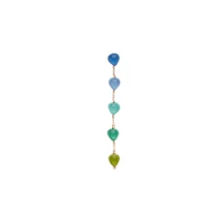 MONO Orecchino Semino d'Amore Rainbow