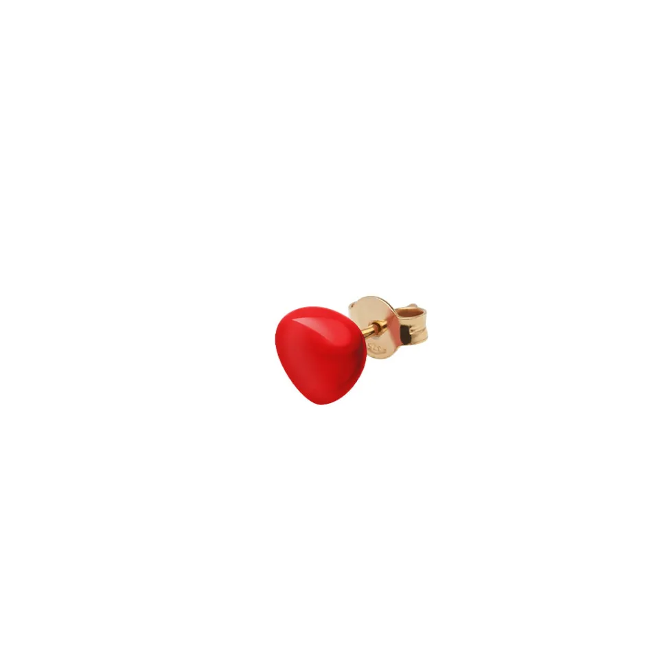 Mono Orecchino Semino d'Amore Red Love