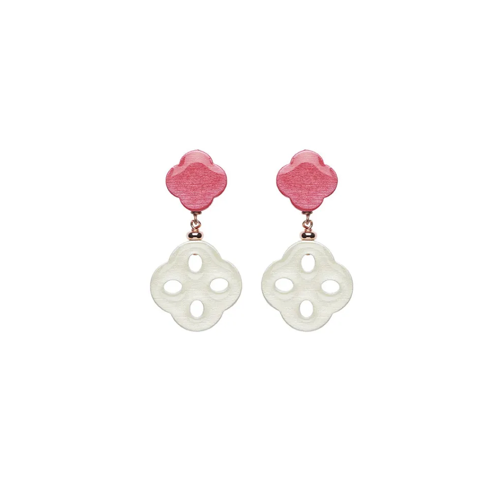Orecchini Double Cross