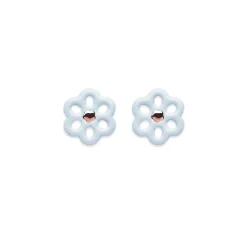 Orecchini Fiore Big Silver
