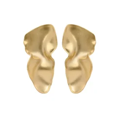 Orecchini Floating Gold Satin