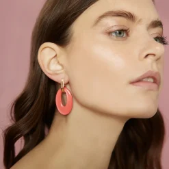 Orecchini Oval Chain