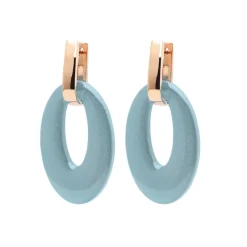 Orecchini Oval Chain